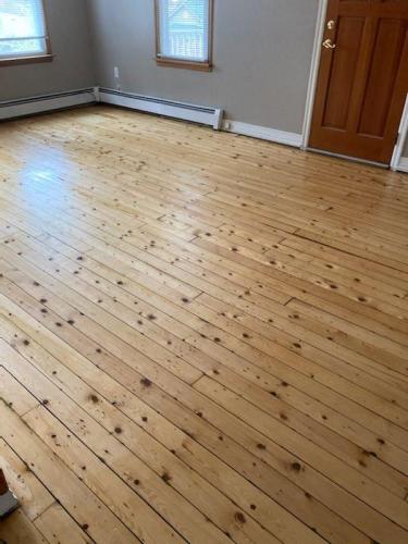 Spruce flooring